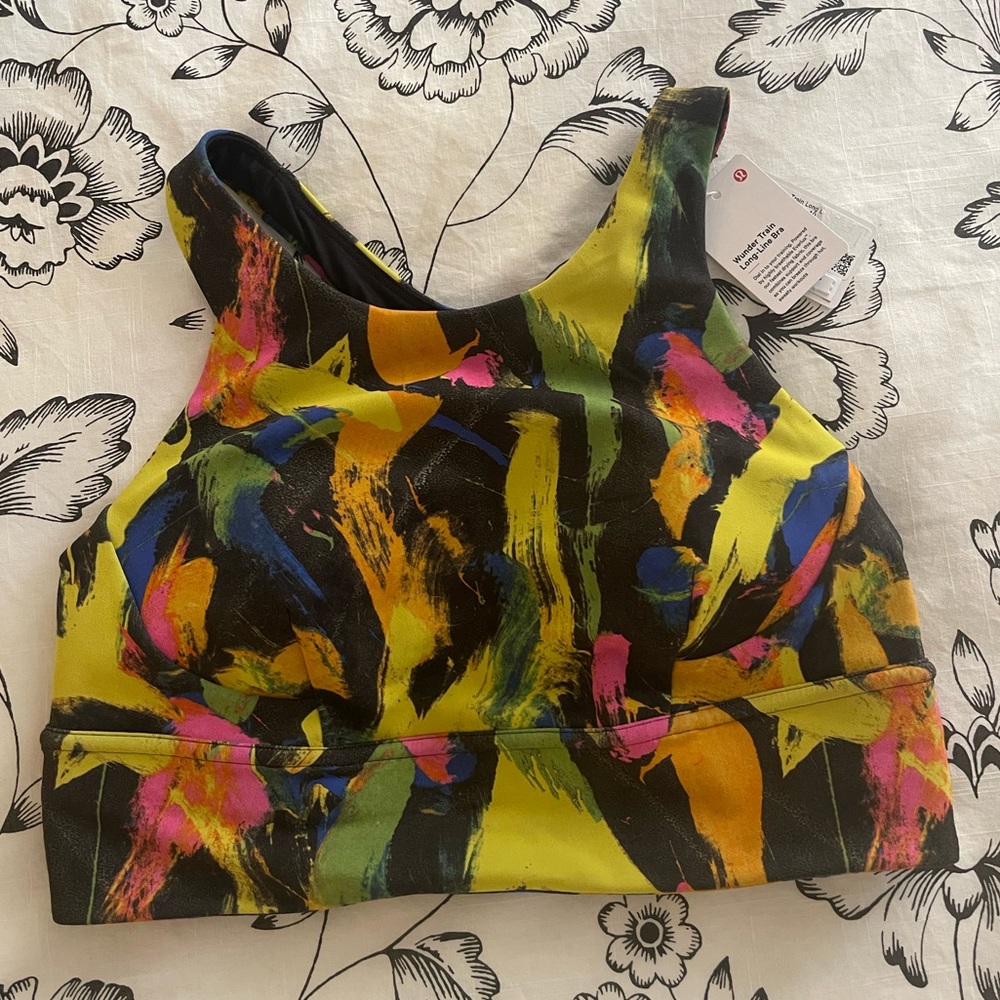 Lululemon Wunder Train Long-Line Bra sz 10